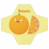 Caricature d'agrumes d'orange (Plat)