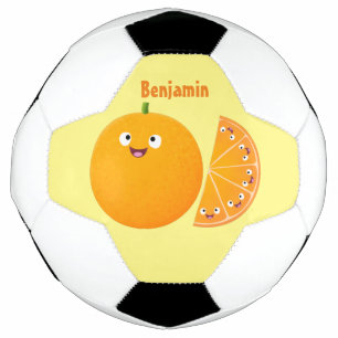 Caricature d'agrumes d'orange