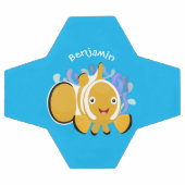 Caricature d'anénome de poisson clown joli (Plat)