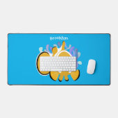 Caricature d'anénome de poisson clown joli (Clavier et souris)