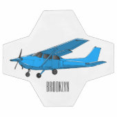 Caricature d'avion à voilure fixe (Plat)