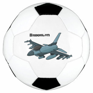 Caricature d'avion de chasse militaire