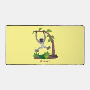 Caricature de bande de gibbon joyeux