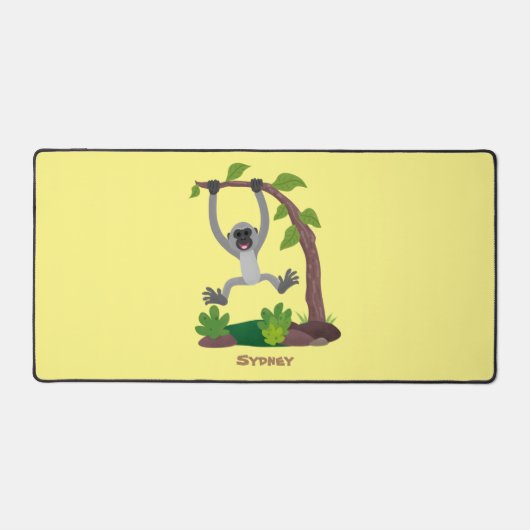 Caricature de bande de gibbon joyeux (Recto)