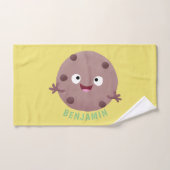 Caricature de biscuit à puce en chocolat (Serviette à main)