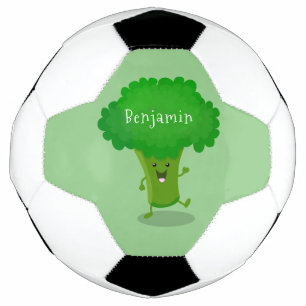Caricature de brocoli dansant Cute kawaii