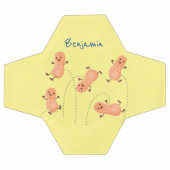 Caricature de cacahuètes joyeux sautillant (Plat)