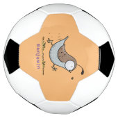 Caricature de caille californienne joli (Tourné)