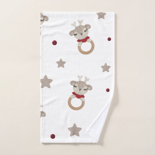 Caricature de cerfs (Serviette à main)