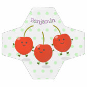 Caricature de cerises rouges à sauter mûr (Plat)