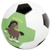 Caricature de cheval de trait de Cute Clydesdale (3/4)