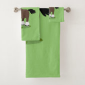 Caricature de cheval de trait de Cute Clydesdale (En situation)