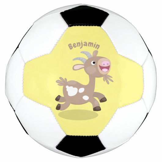 Caricature de chèvre billy joyeux (Devant)