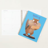 Caricature de chipmunk à grosses joues mignonnes (Devant avec enveloppe)