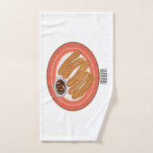 Caricature de Churro (Serviette à main)