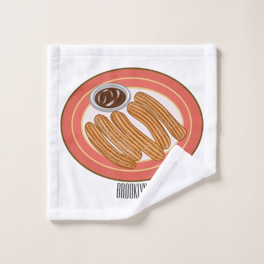 Caricature de Churro (Gant de toilette)