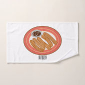 Caricature de Churro (Serviette à main)