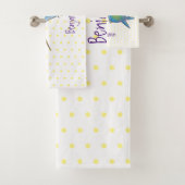 Caricature de colibri d'abeille mignonne (En situation)