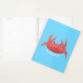 Caricature de crabe rouge cuite (Devant avec enveloppe)