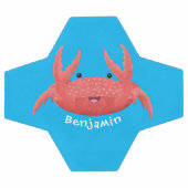 Caricature de crabe rouge cuite (Plat)