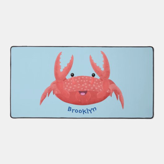 Caricature de crabe rouge cuite (Recto)