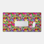 Caricature de Cute Kawaii l Enfants colorés dessin (Clavier et souris)