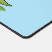 Caricature de dinosaure de brontosaurus vert migno (Coin)