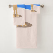 Caricature de dromadaire joyeux et souriant (En situation)