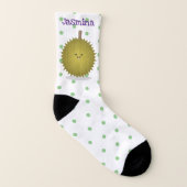 Caricature de durian joyeux (Droite extérieur)