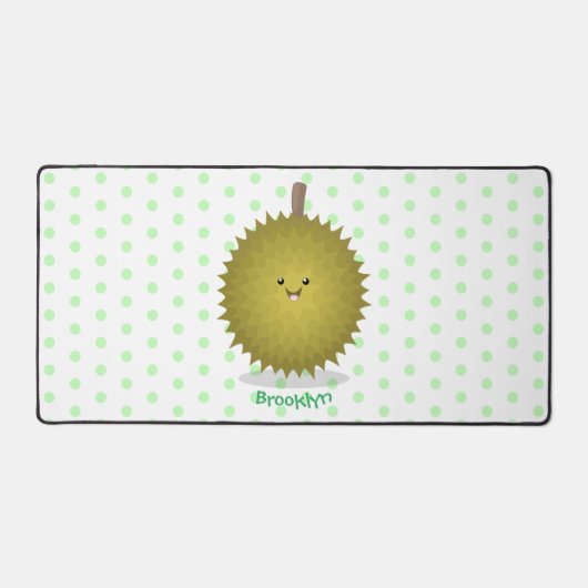 Caricature de durian joyeux (Recto)