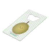 Caricature de durian joyeux (Dos Angle)