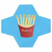 Caricature de frites Cute kawaii fast food (Plat)