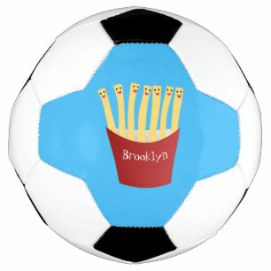 Caricature de frites Cute kawaii fast food