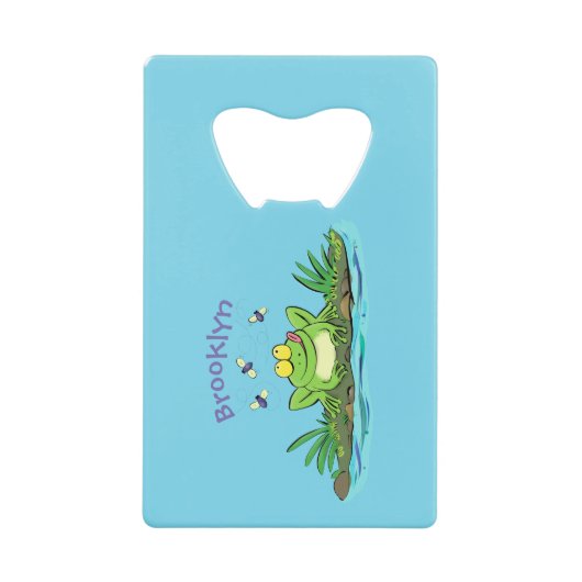 Caricature de grenouille vert mignon (Devant)