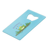 Caricature de grenouille vert mignon (Devant Angle)