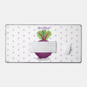 Caricature de la cuisine à la racine de betterave  (Clavier et souris)