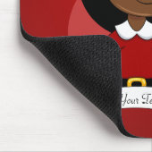 Caricature de la fille de Noël tapis de souris (Coin)