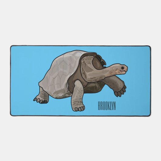 Caricature de la tortue des Galapagos (Recto)