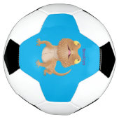 Caricature de lézard de dragon à barbe (Tourné)