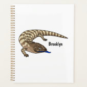 Caricature de lézard rouge (Devant)