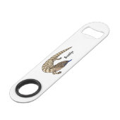 Caricature de lézard rouge (Devant angulaire)