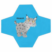 Caricature de lynx de lynx de lynx (Plat)