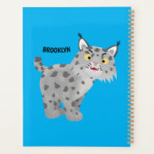 Caricature de lynx de lynx de lynx (Dos)