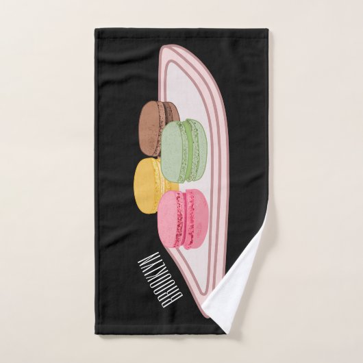 Caricature de Macaron (Serviette à main)
