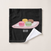 Caricature de Macaron (Gant de toilette)