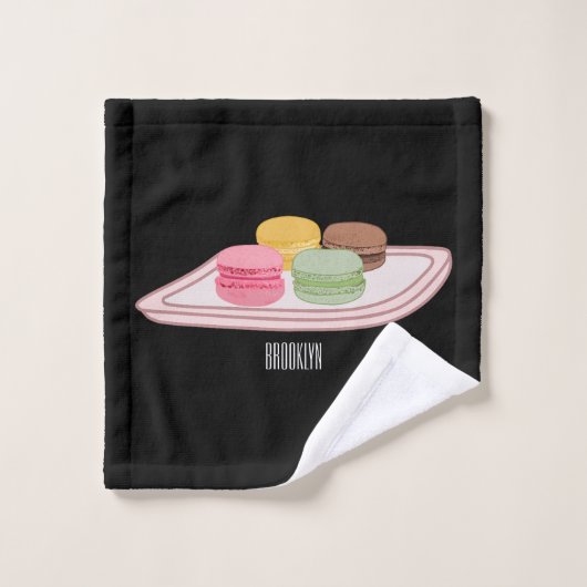 Caricature de Macaron (Gant de toilette)