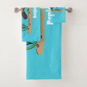 Caricature de natation de Cute platypus (En situation)