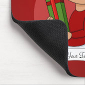 Caricature de Noël garçon tapis de souris (Coin)