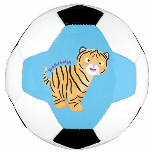 Caricature de petit tigre joyeux (Devant)