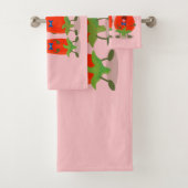 Caricature de piments chantants mignons (En situation)